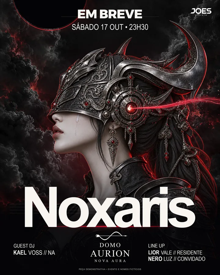 Noxaris, design futurista